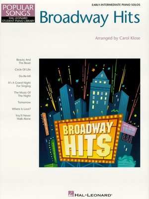 cover image of Broadway Hits (Songbook)
